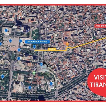 Alba Studio Apartment Tirana Zewnętrze zdjęcie